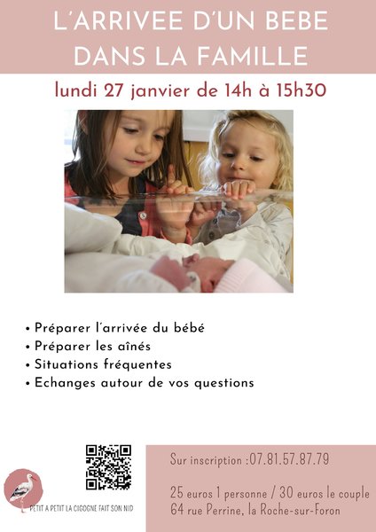 Evenement Petit à petit la cigogne fait son nid